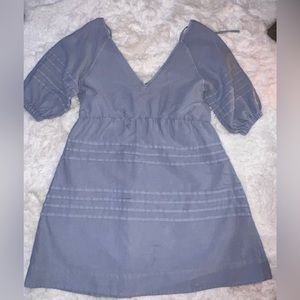 Blue Mini Dress